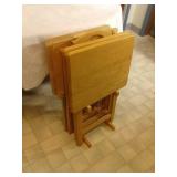 T.V. TRAY SET
