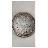 1900 Morgan silver dollar