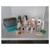 BATHROOM PRODUCTS. SHAMPOOS &