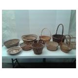 WICKER baskets. All sizes