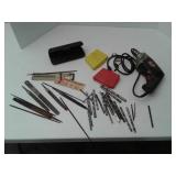 Skil 3/8" with miscellaneous DRILL BITS and files