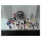 Miscellaneous painting SUPPLIES. Includes