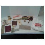 Miscellaneous advertisement  pieces, Red & White