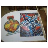 Chiquita Banana and RC Cola cardboard