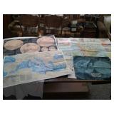 Weather Maps, planets, and ocean