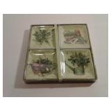 Seeds of friendship 4 party plates.