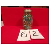 QT BALL JAR OF MARBLES