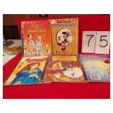 5 DISNEY GOLDEN BOOKS VG CONDITION