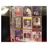 9 ERNIE BANKS BALL CARDS & MISC STARS