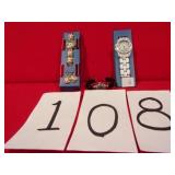 3) NEW QUARTZ WATCHES