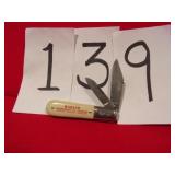 BARLOW ADVERTISING POCKET KNIFE
