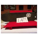 OLDER WOOD SKATE BOARD