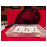 NEW DIP NET/RANGER PLASTIC LURE BOX