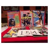 5) 1986 DIFFERENT MAGS FOR SUPER BOWLS