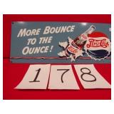 1992 PEPSI HEAVY METAL SIGN, VERY CLEAN