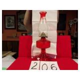 VINTAGE EAGLE KEROSENE LAMP