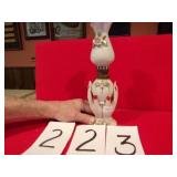 12" TALL VINTAGE OIL LAMP