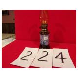 10" TALL VINTAGE OIL LAMP