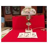 HURRICANE LAMP, VERY CLEAN,  WORKS