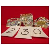 VINTAGE ALUMINUM SOUVENIR ASHTRAYS