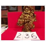 ROBERT STANLEY COLLECTION GOLD COLOR SANTA