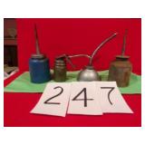 OLD OIL CANS
