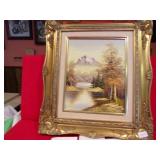 NICE OIL PAINTING W/FRAME
