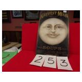 METAL ADVERTISING SIGN