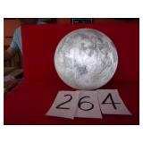 10" LIGHTED HANGING MOON, WORKS
