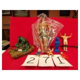 MATTEL TALKING GI JOE, HULK, & MISC TOYS