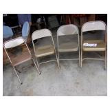 4 FOLDING CHAIRS