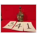1 PT BOTTLE OF MARBLES