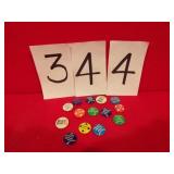 CAMPAIGN PINS & BASEBALL PINS