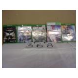5) X BOX GAMES