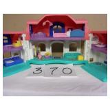 FISHER PRICE LITTLE HOUSE WITH FURNITURE