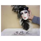 FEATHER MASK CERAMIC FOR WALL