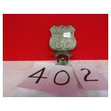 ROUTE 66 CAST IRON BOTTLE OPENER