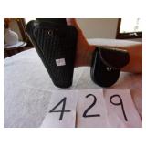 HOLSTER W/HANDCUFF CASE