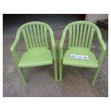 2 LAWN CHAIRS