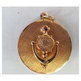 R-VID-10K AVON BALLING PENDANT