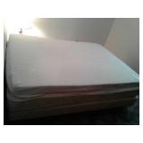 QUEEN SZ. BED-mattresses-box springs-frame:foam
