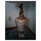 VTG. TABLE LAMP 46"T