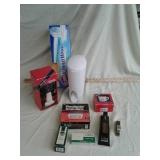 SMOKE ALARM:OLD SPICE:STAPLE GUN