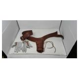 Gun Holster with shooting gloves