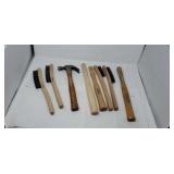 Wire brushes hammer handles