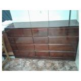 12 DRAWER DRESSER 61"Lx35"Tx16"D