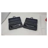 Two craftsman 1/4"drive socket sets.