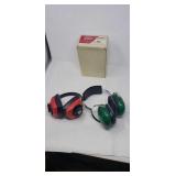 2 sets of shooters earmuffs