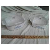 CORNING-WARE-one lid chipped