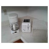 COFFEE MAKER:TOASTER:SHELF